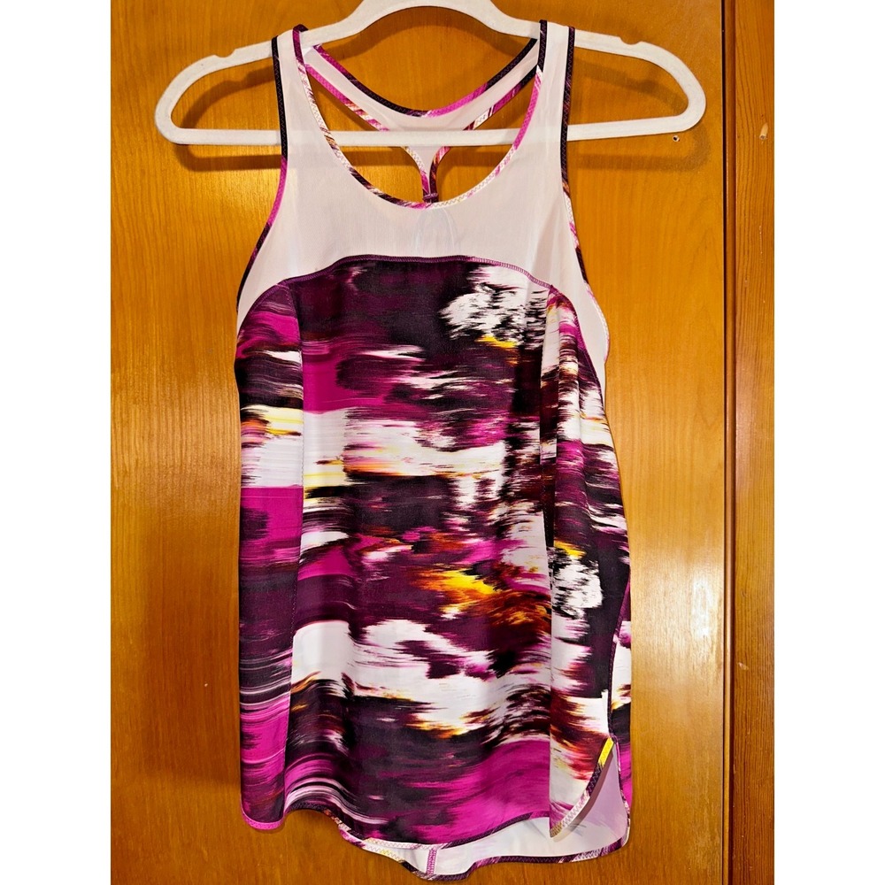 Lululemon Womens 5 Mile Singlet in Pigment Wind Duck Sauce Size 0 Athletic Tank